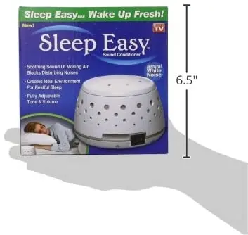 Sleep Easy Sound Conditioner White Noise Machine Natural Sound Machine will help you get a better night sleep