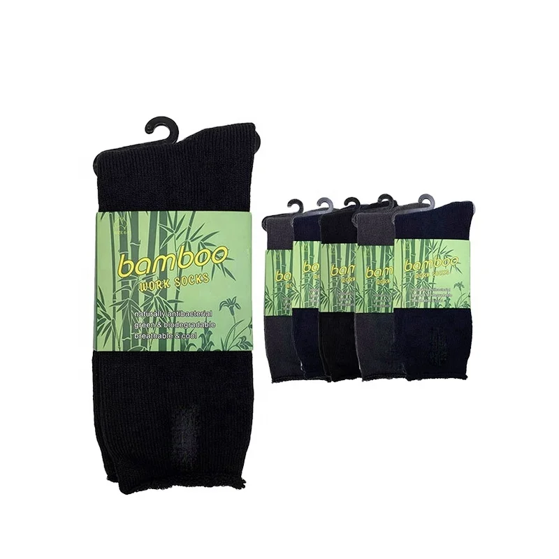 RL-B808 Заказные Носки Производители 100% из бамбукового волокна, брендовые носки для мальчиков оптовая продажа, плотные бамбука Рабочая носки
