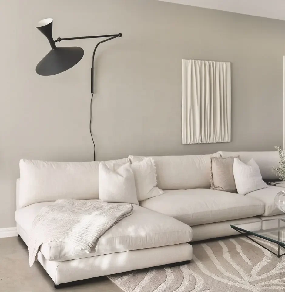 ATUNUS Nordic White Modular Sectional Sofa New Design Loveseat High Fashion Unique Love Seat Couch Wholesale Furniture Factory