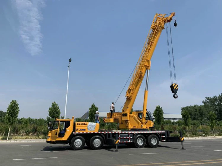 XCMG High Quality Hydraulic Truck Crane QY50KA Brand 50 ton 50 Ton Mobile Crane Price