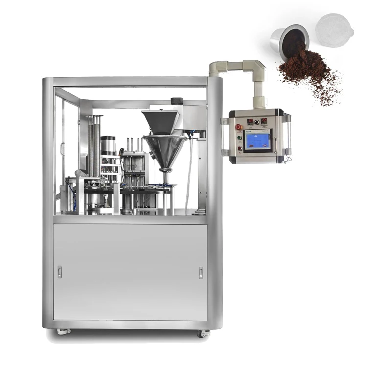Hot Sale Automatic Coffee Capsule Filling Sealing Making Machine Manufacturer