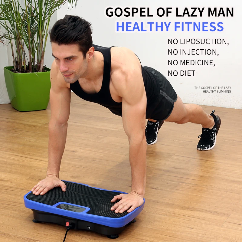 Popular Trends  Mini Vibration Plate Machine for Weight Loss Whole Body Crazy Fit Massage Vibration Plate