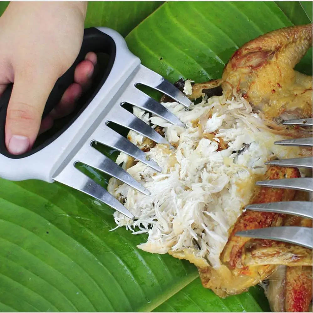 Stainless Steel Pulled Pork Shredder Claws for Outside BBQ Camping