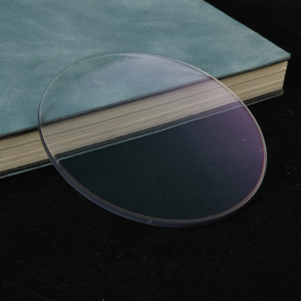 1.56 UV420 blue cut lens blue block hmc optical lenses anti blue light blue coating ophthalmic plastic lens