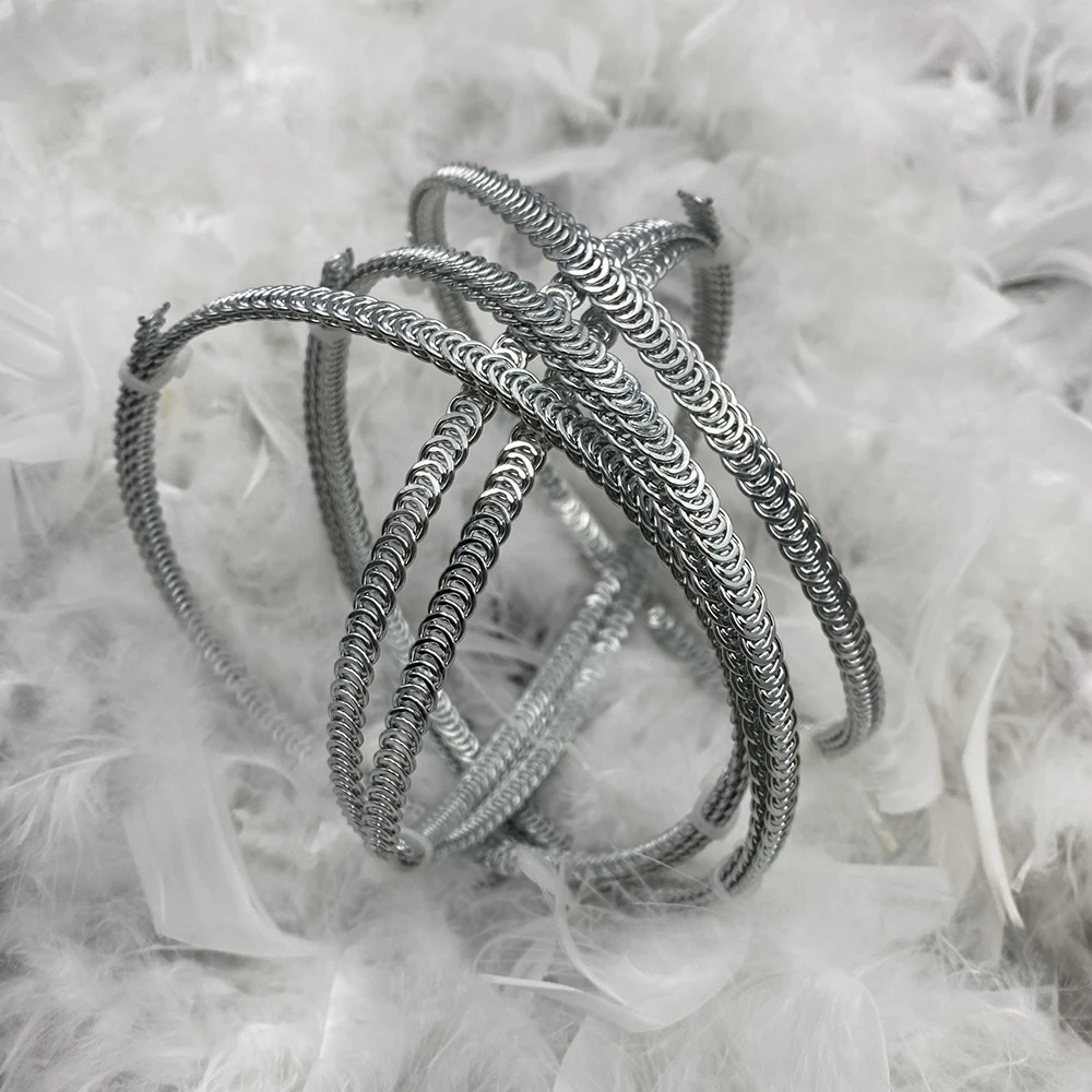 5mm spiral steel bone offering light support all the way up to waist training and tight lacing corsets