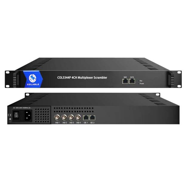 CAS software paid services catv ASI / IP  multiplexer scrambler for  digital headend equipment paid system   COL5344P