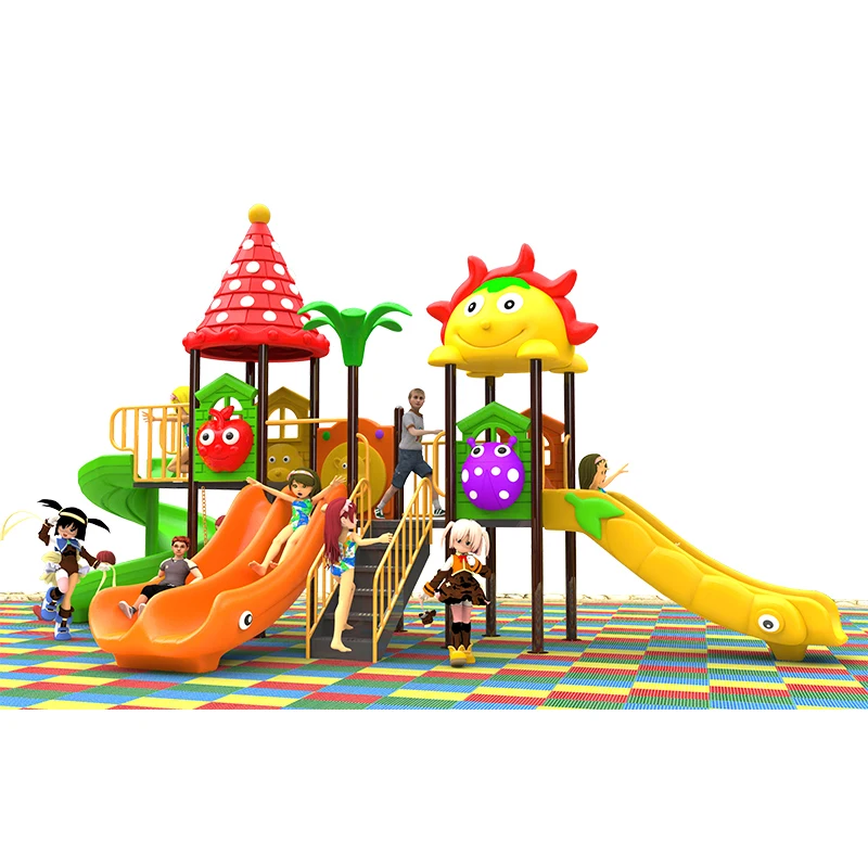 Outdoor Slide Equipment Children Small Indoor Playground Plastic slide Outdoor Playground Colorful Play set