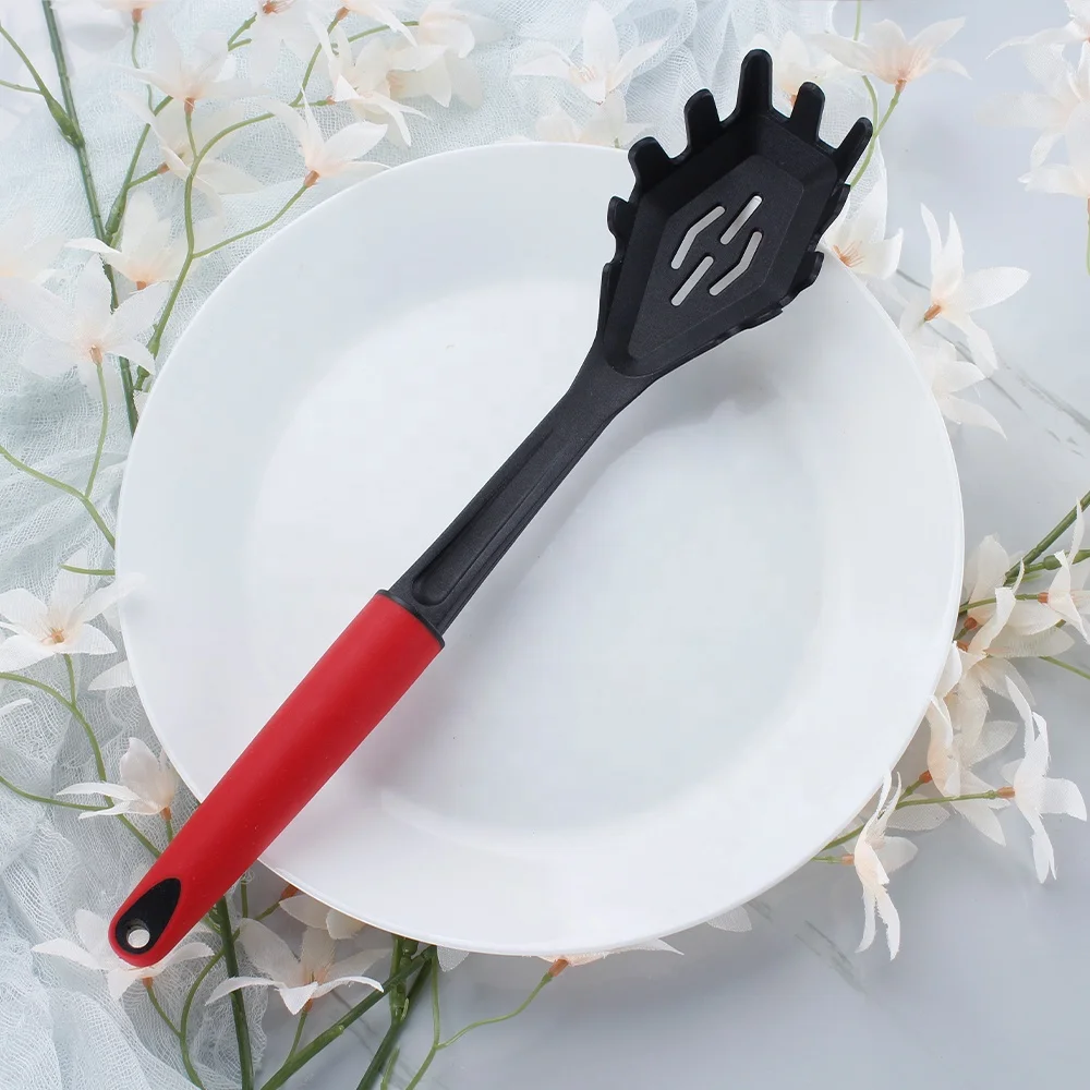 Wholesale Nylon kitchen Cooking utensils spaghetti spoon, spaghetti server
