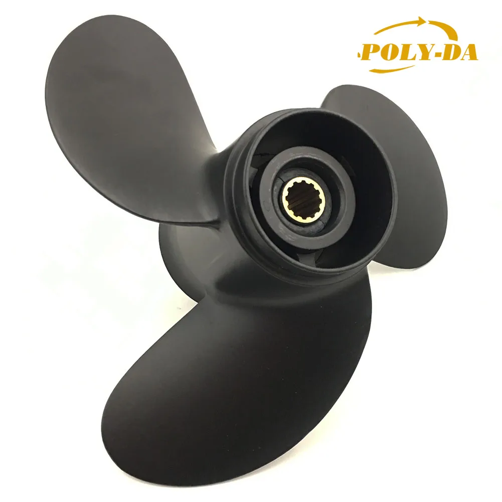 8-9.9HP  8.5X8.5  Popular MERCURY  ALUMINUM propeller  MARINE OUTBOARD PROPELLER