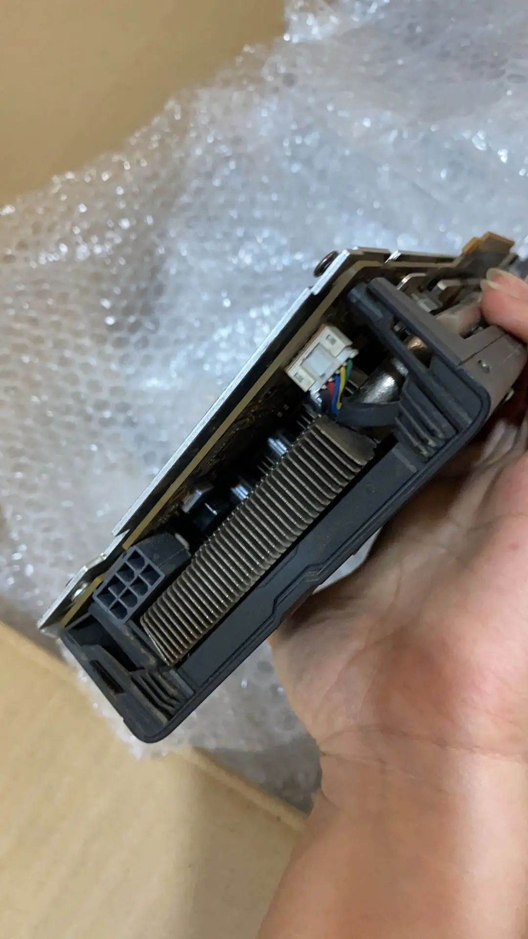  Лидер продаж бывшая в употреблении видеокарта RX 470 D 4G с одним портом для игровой настольной