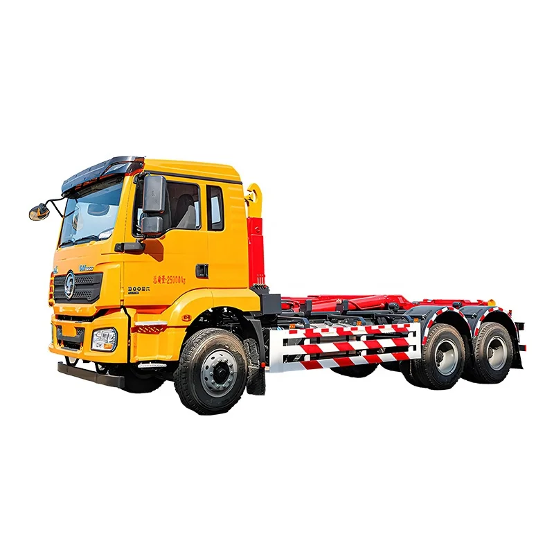 Shacman M3000 тяжелый 6x4 крюк мусоровоз 18 куб. М.