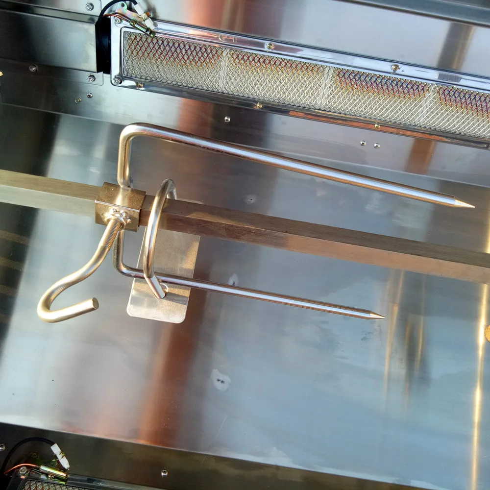 propane natural gas outdoor kitchen bbq griddle gas rotisserie roaster grill