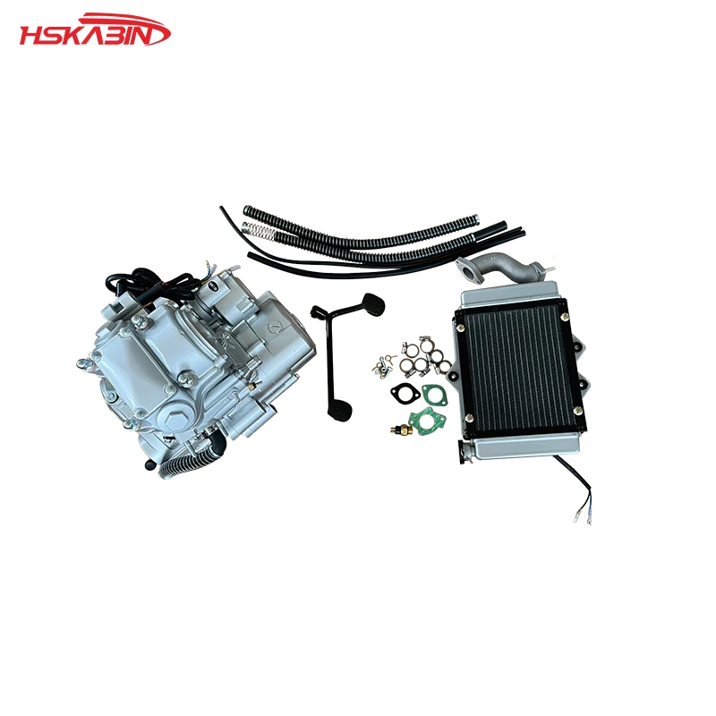 Cross-country motorcycle ZS CB250-A water-cooled electric start reverse engine water tank fan accessories for motorcycles