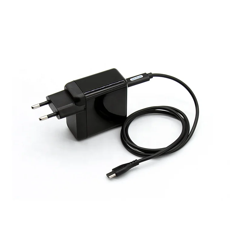 Good Quality 1.3A Pure PC Fireproof Plastic PD Power Adapter