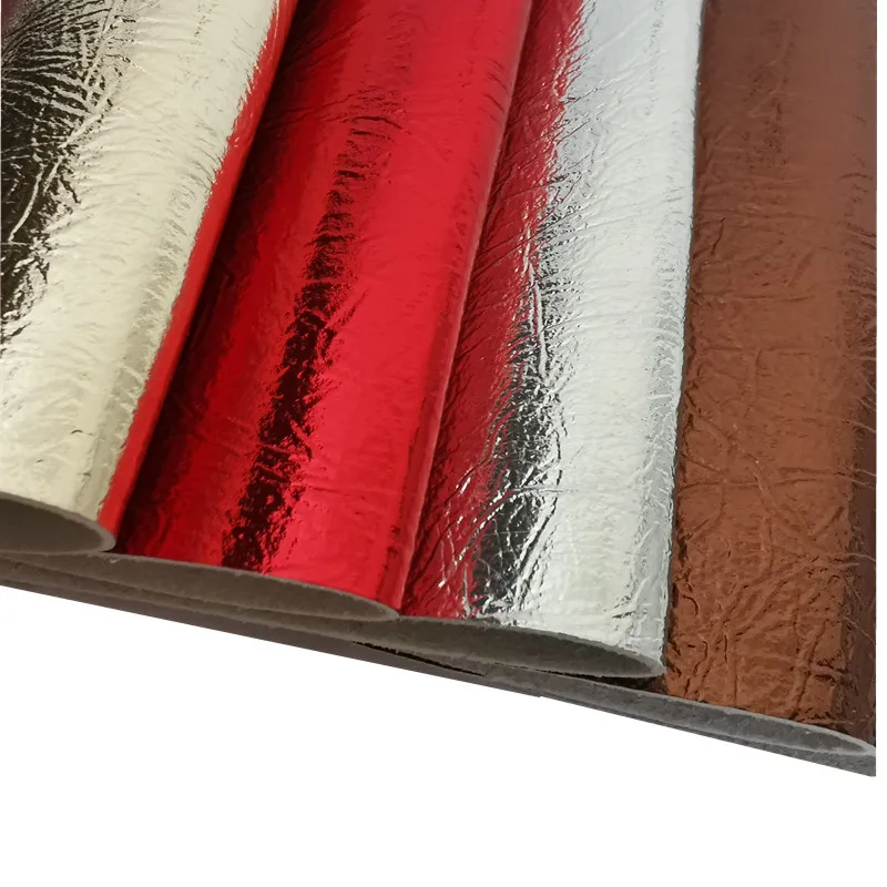 
Wholesale Sofa Metal Microfiber Leather Upholstery Patch Work Fabric Faux 