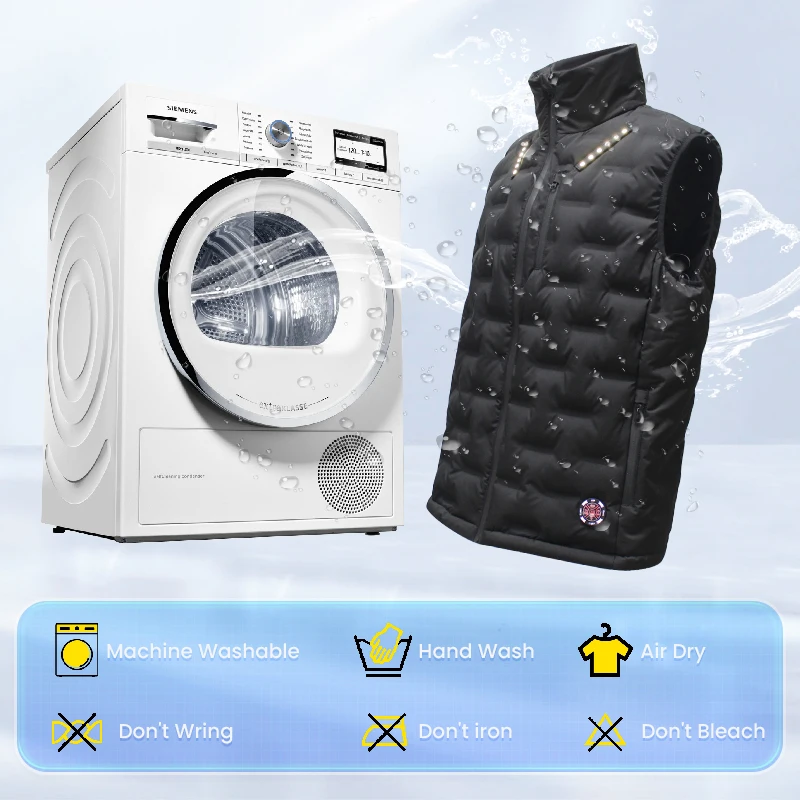 Heated Vest 12V Green Reducing Hunting Diving Battery Electric Winter Men Bike Heated Vest Custom Logo