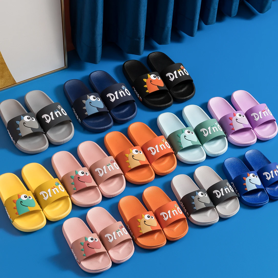 2022 Children Unisex Cartoon Indoor Home Slippers for Kids