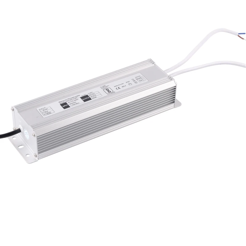 UKCA CE SAA CB list 200 watt power supply 12v 24v dc waterproof ip67 aluminum housing 200w led driver