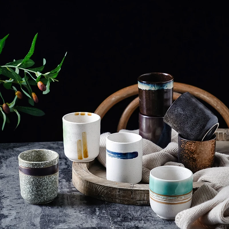 200ml New Coffee Reusable Cup Ceramic Mugs Ceramic Coffee Tea Mug Cup