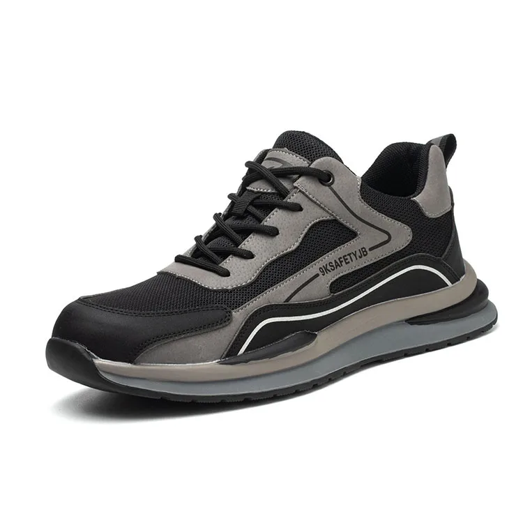 Wholesale High Quality Labor Footwear Anti-smashing Work Safety Shoes Boots for Men S3 with Steel Toe