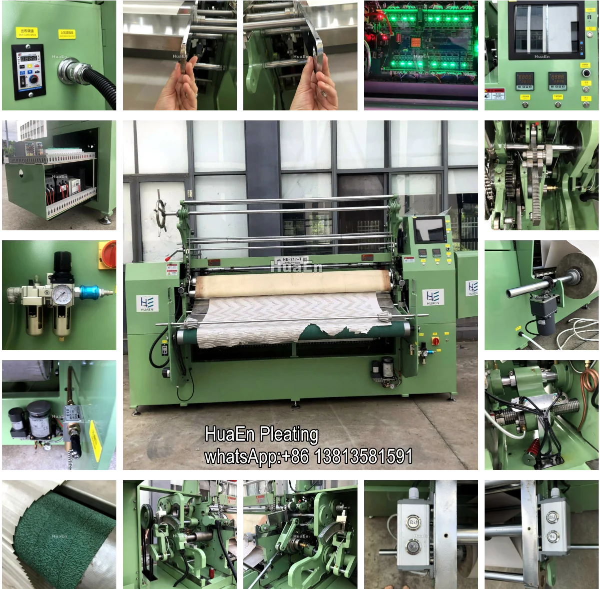 Manufacturer Changzhou HuaEn Factory Flat vertical loom HE-217-T jakar plise machine
