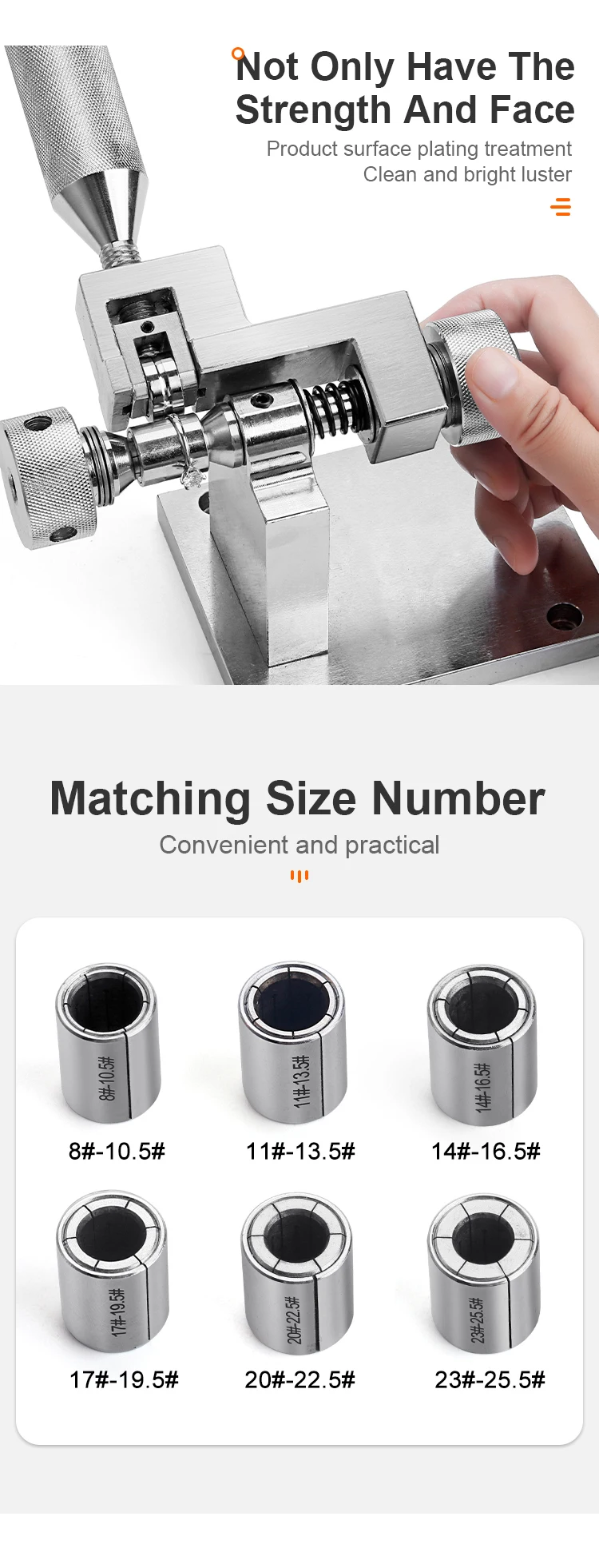 Jewelry Tools Gold Silver Copper Metal Ring Stretcher Ring Extender For Jewelry