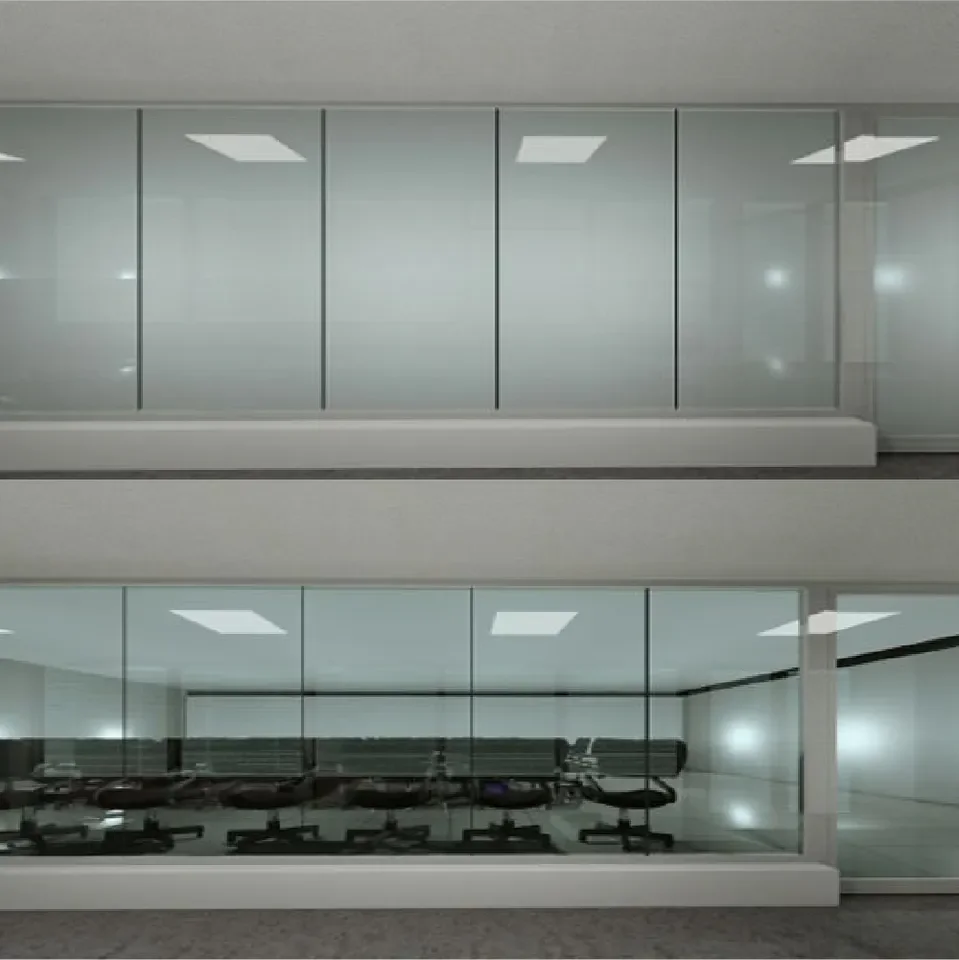 Switchable Privacy Window Film Projection Screen Pdlc Smart Film for Office Decorative