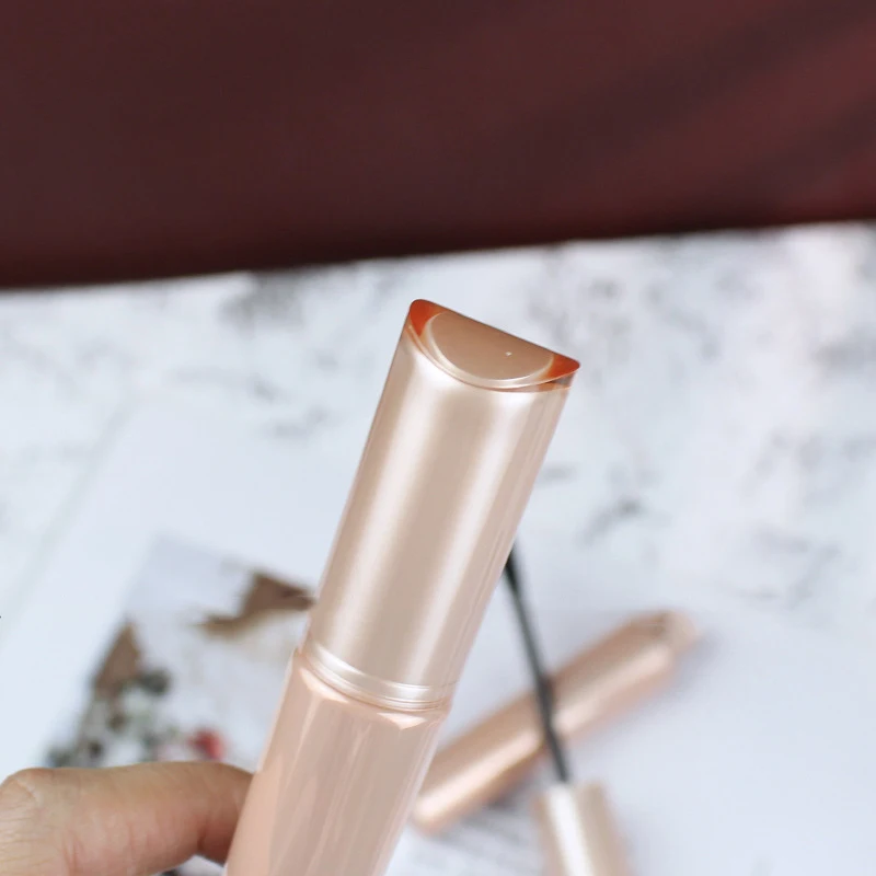 Golden Empty Mascara Wand Tube Lip Gloss Containers Liquid Lipstick Tubes Lip Gloss Tube For Cosmetic Packaging