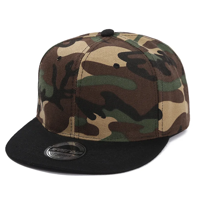Custom logo wholesale patch embroidery label sport hats camouflage cap baseball caps