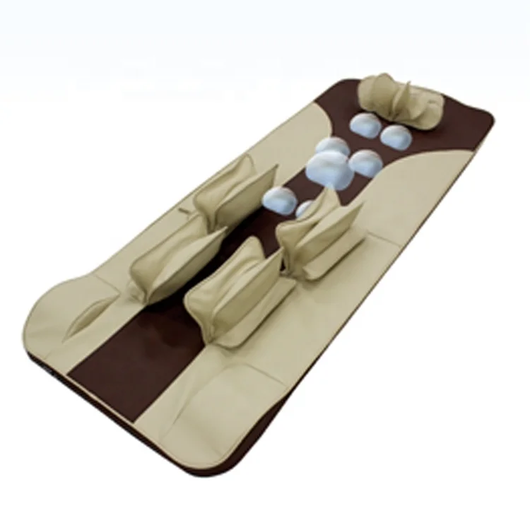 China Wholesale Multifunctional Stretching Foldable Air Pressure Electric Shiatsu Massage Mattress