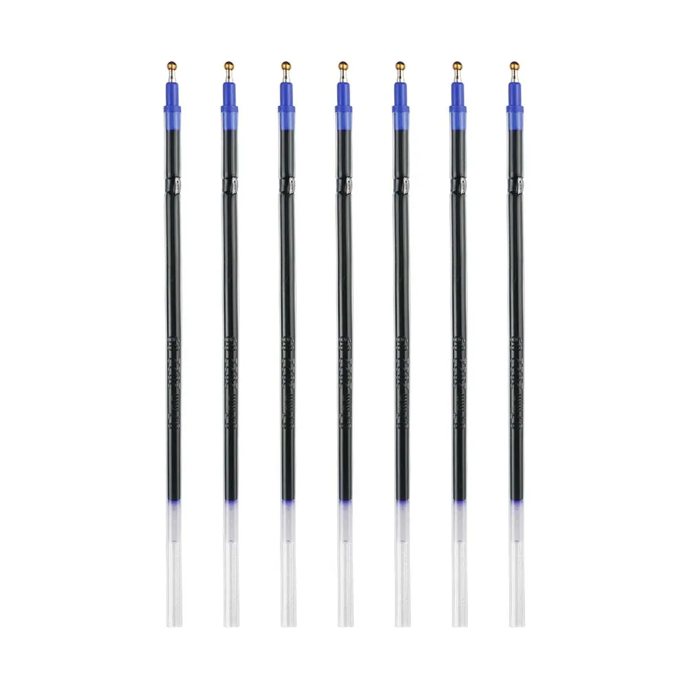 GemFully ball pen accessories ballpoint pen ink refill multicolor plastic refill pen writing fluently