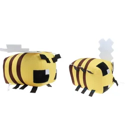 Custom Yellow Bee Stuffed Honeybee Plush Doll Cartoon Funny Bee Stuffed Animal Plush Toys
