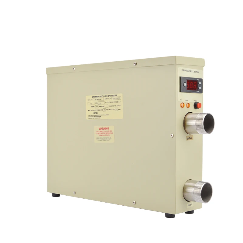 Оптовая Продажа с фабрики 9kw Портативный электрический тепловой насос дешевая цена Бассейн водонагреватель