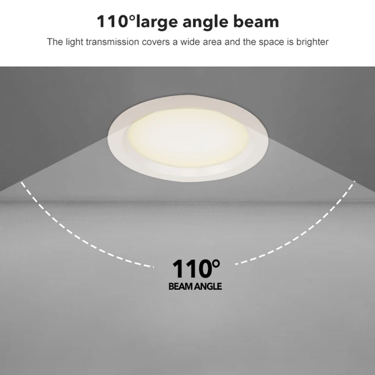 Energy Saving Indoor Home Lighting Adjustable Ceiling Recessed 3w 5w 7w 9w 12w 15w 18w 24w SMD Round Led Downlight