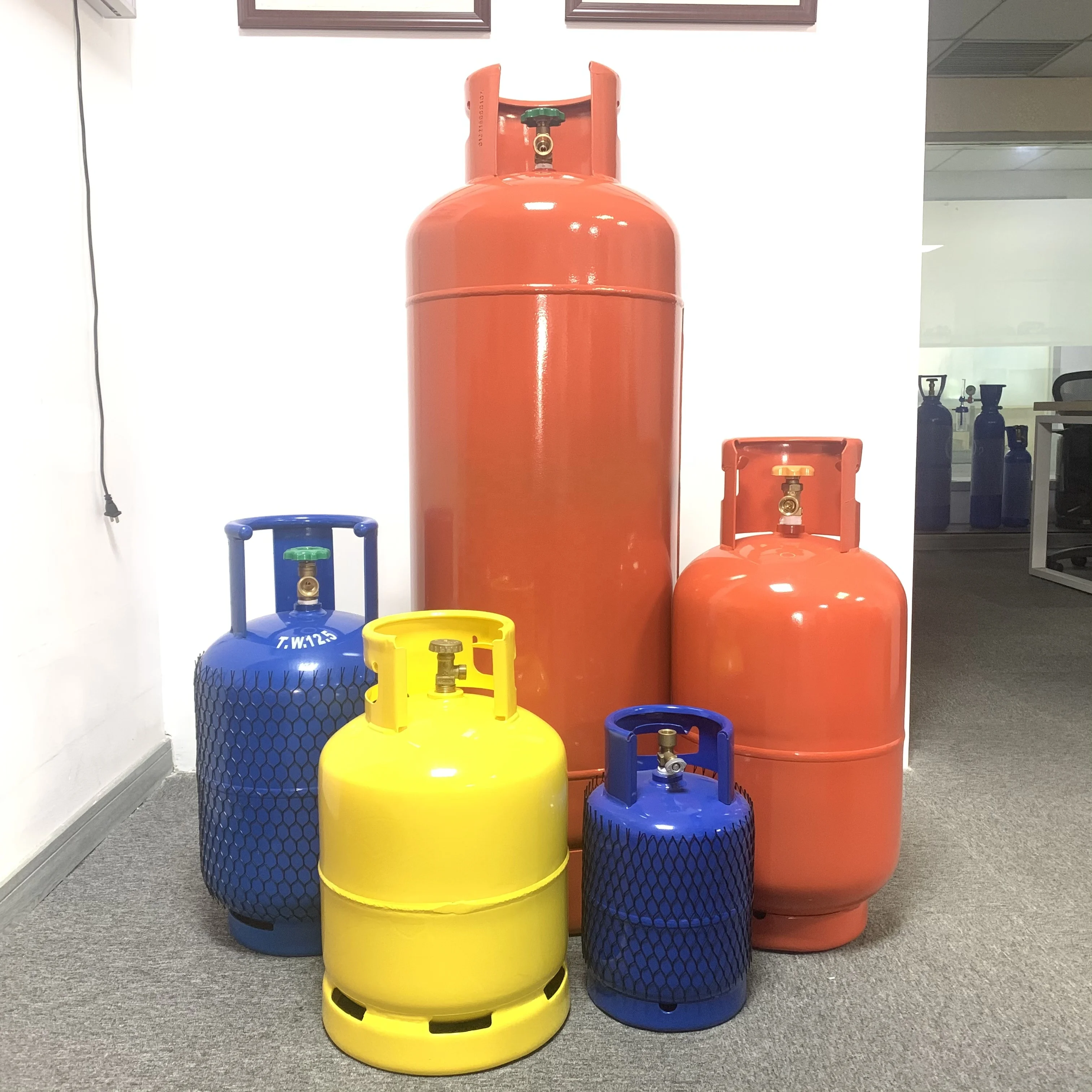 Factory 48kg 50kg lpg gas cylinder 118L price of lpg gas gas tanker lpg