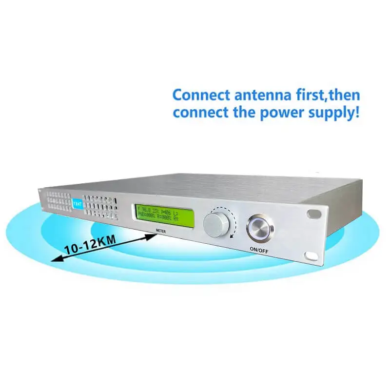 250w FM Transmitter SWR PROTECTION for 87.5-108MHz FM Broadcast Radio Station with Long Range Fcc Certified for church, school