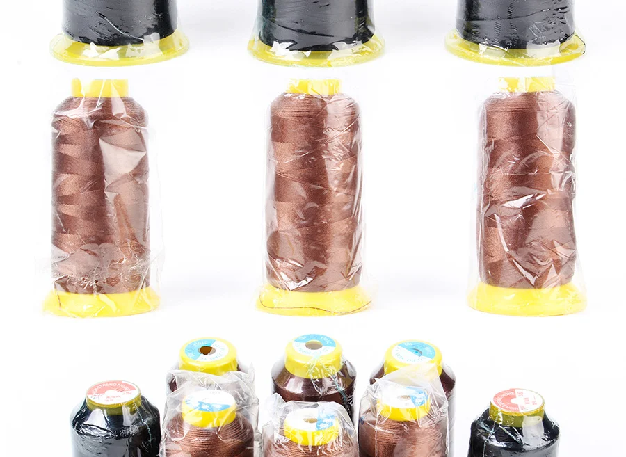 Leeons Hot Sale Products High Elastic and Tenacity Nylon Threads For Machine Weft Hair Extension