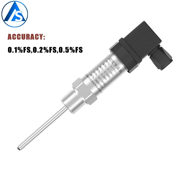 AOSHENG PT100 sensor high -200 to 600 degree temperature transducer with manufacturer price