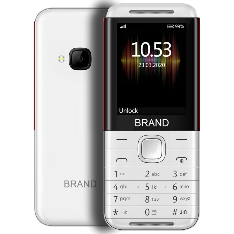 5310 Новый 2 4 дюймов маленький основной бар GSM мобильного