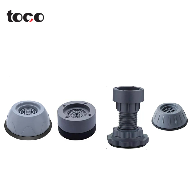 toco New type Anti Slip Anti Vibration and Noise reducing Rubber Pads feet washing machine