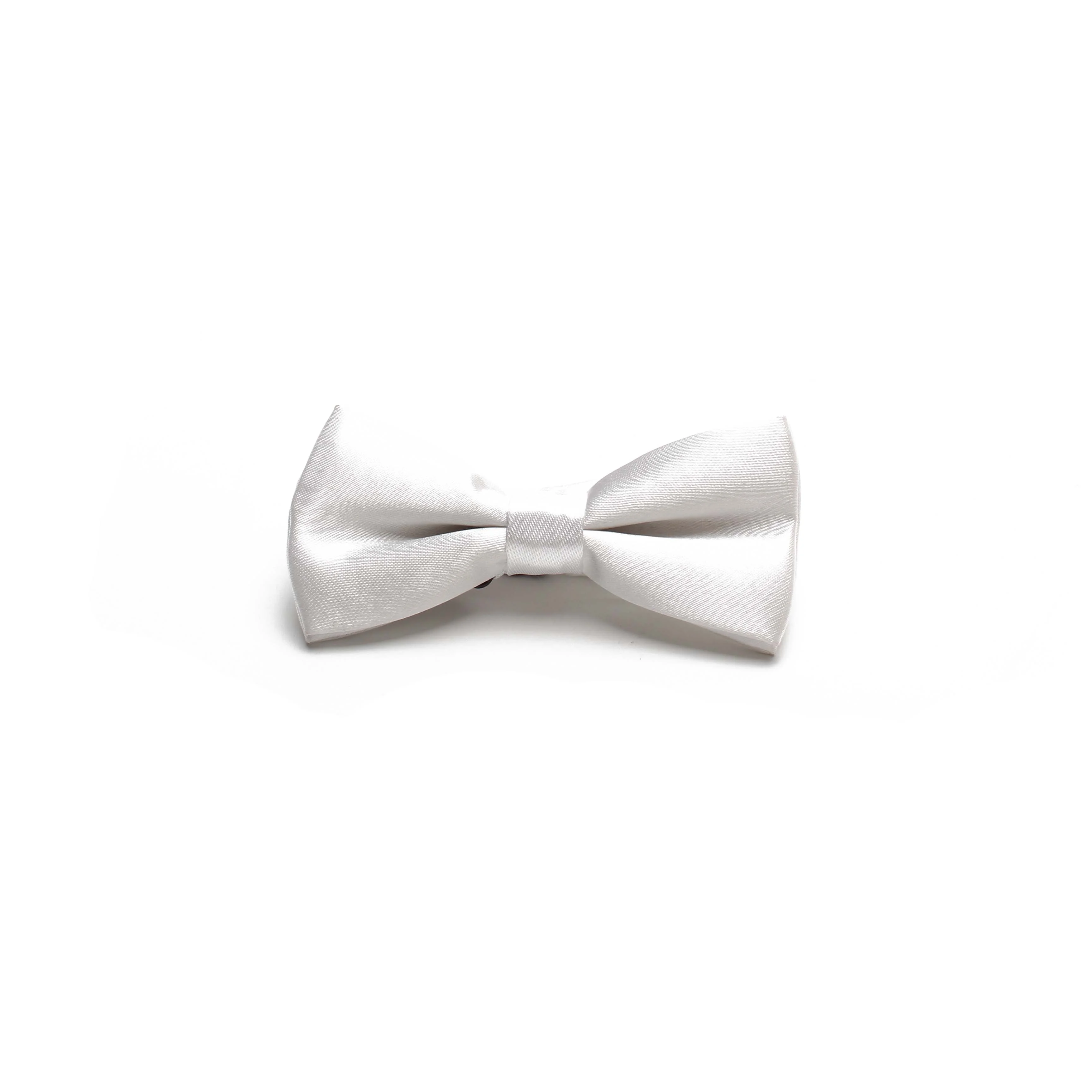 Polyester Satin Plain Dyed Self Tie Bow Ties for Wedding Bowtie