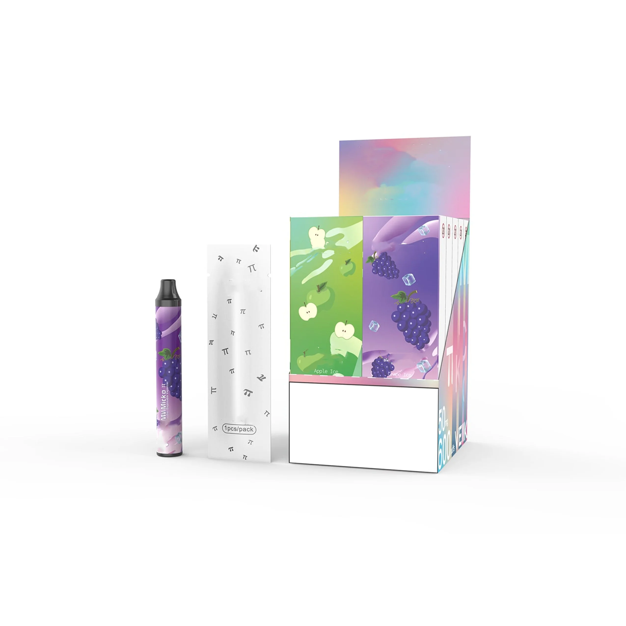 VEIIK OEM/ODM Wholesale Micko Pie vape pen 500mah 3ml Rechargeable Electronic Cigarettes Pod System CBD Vape Pen