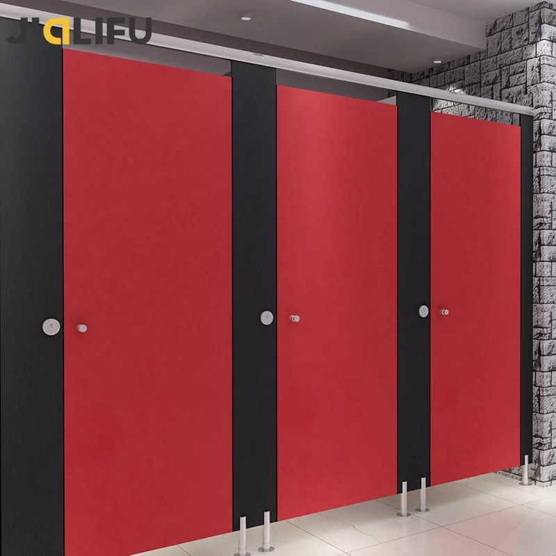 JIALIFU solid phenolic toilet cubicle door in Malaysia