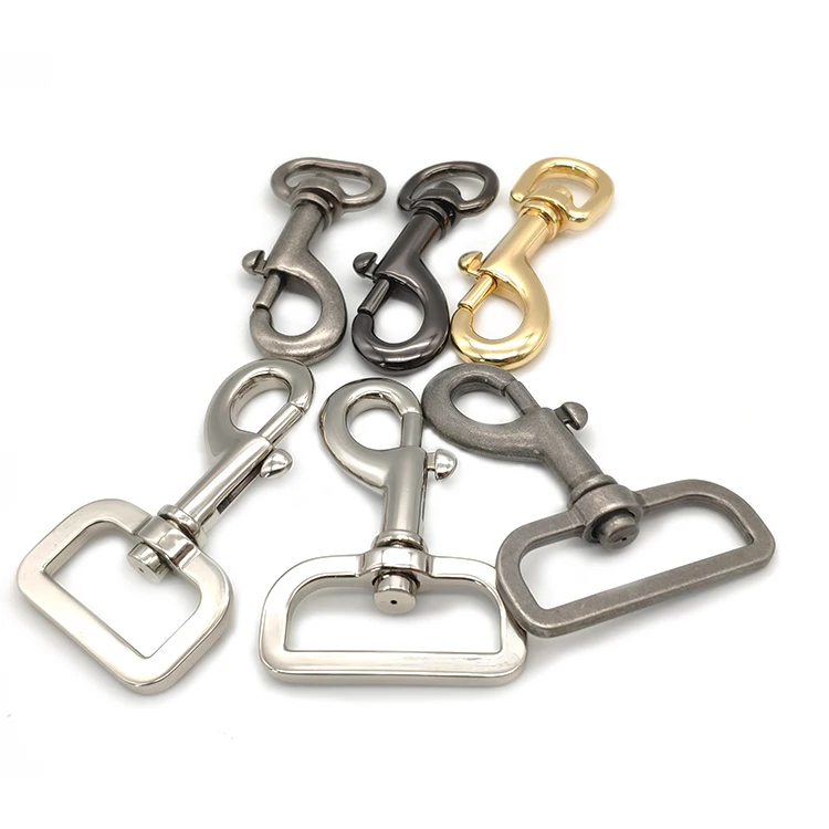 Wholesale Custom Metal Snap Hook Lobster Clasp Hook Clips for Handbag