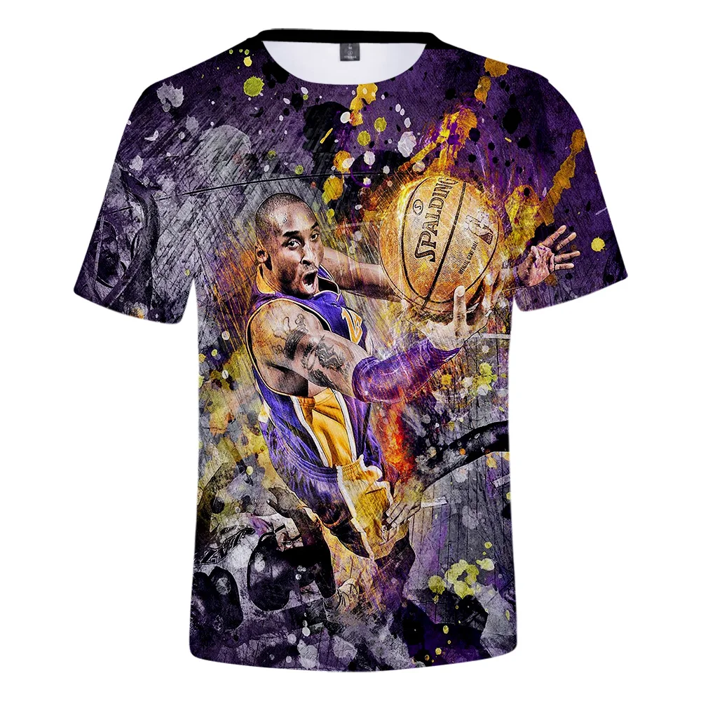 Hip Pop 3D Print Casual Short Sleeve T-shirt for Men Wholesale Hot Sale New Design Memorial Round Neck T-Shirt