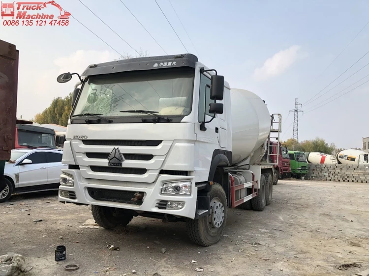 
Used 6x4 Howo Concrete Mixer Truck, Sinotruk Howo Used 12cbm Mixer trucks for sale 