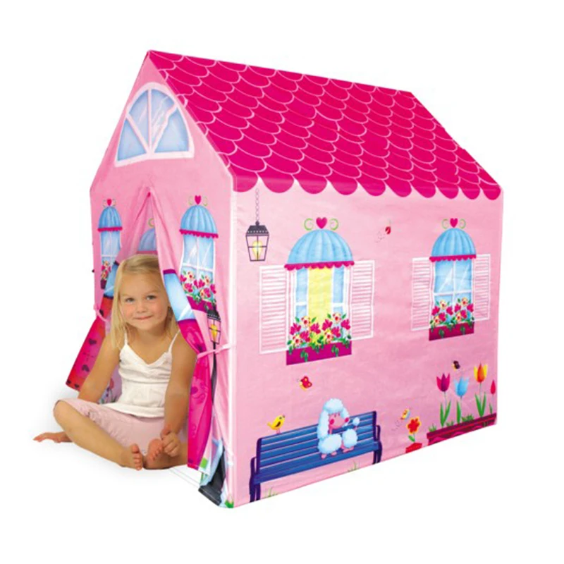 Indoor kids party tent entertainment 190T Polyester play tent house for kids