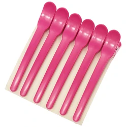 Private Label Hot Pink ABS Plastic Hair Clip 10.5 CM Hot Sale Hairclip