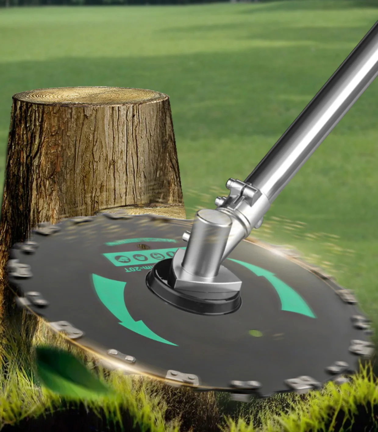 20T Chainsaw Tooth Brush Blades Steel Brush Cutter Blade 9in Chain Saw Blade DISC