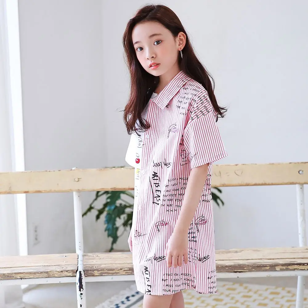 Modern Felling Bargain Price Manufacturer Girl 2021 Big Kids Summer Clothes
